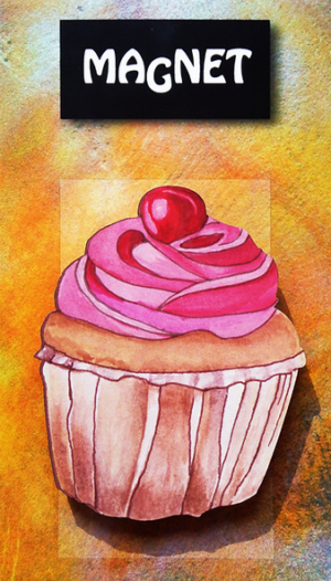 cupcake magnet