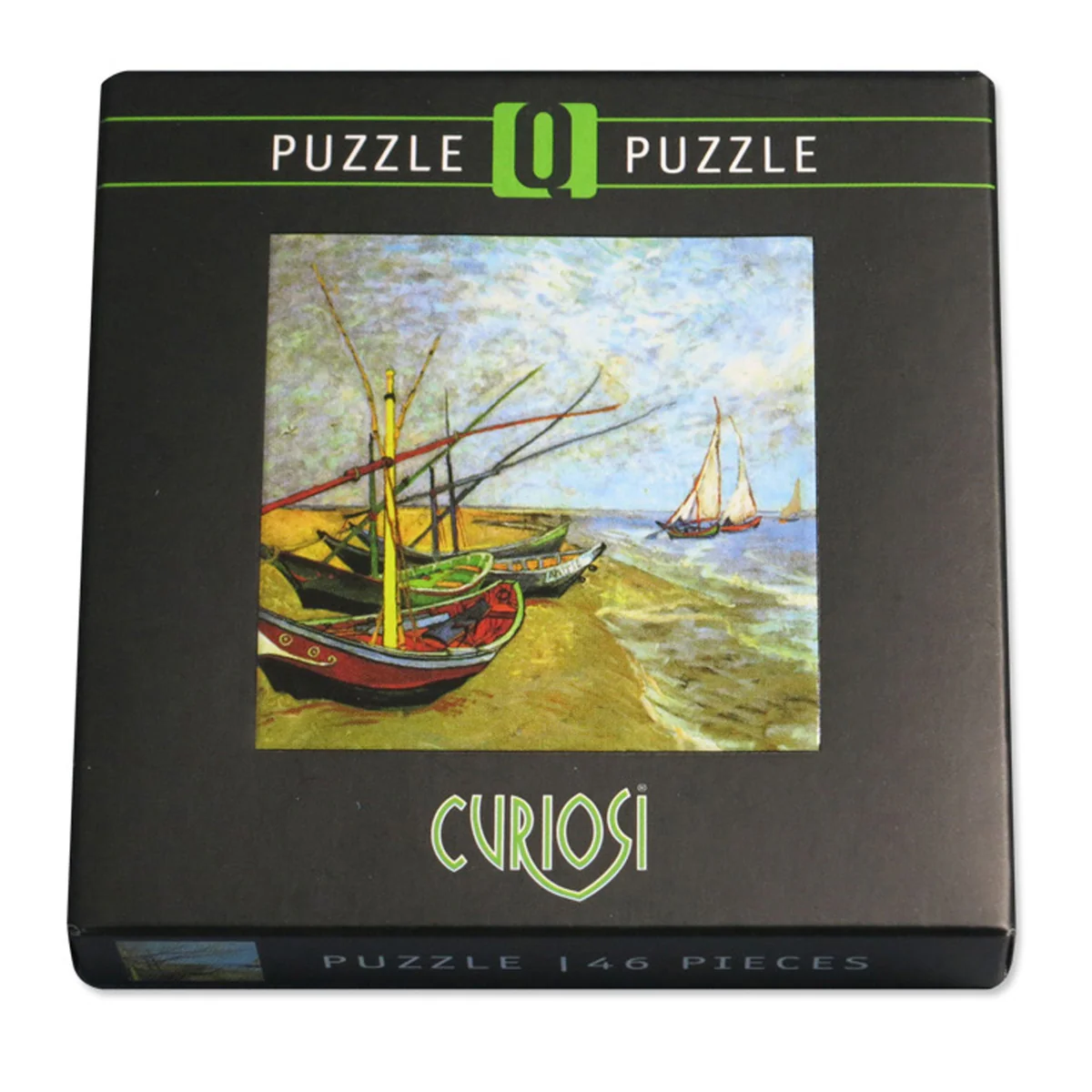 Puzzle Q Art – Boote von Saintes-Maries. Vincent van Gogh