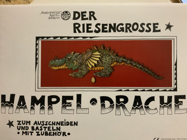 Bastelbogen Hampeldrache – Bild 2