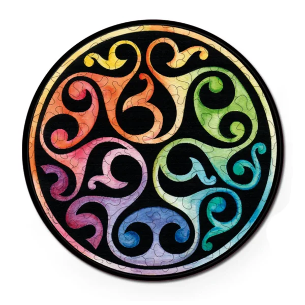 Doppelseitiges Puzzle Knospe – Bild 4