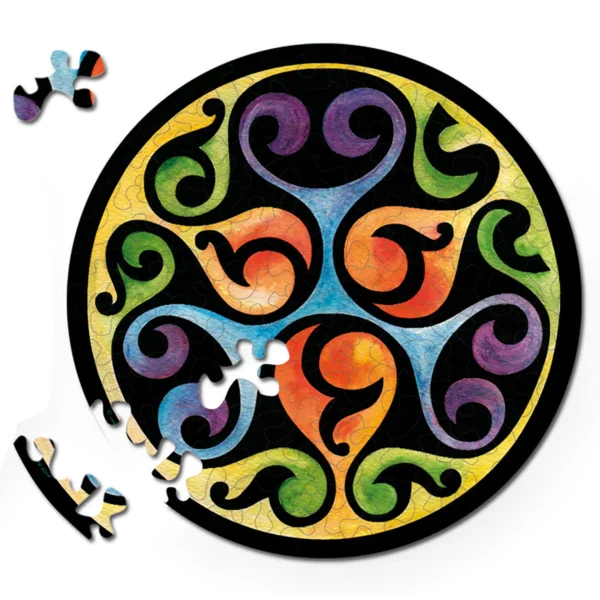 Doppelseitiges Puzzle Knospe – Bild 3