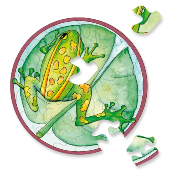 Mini Puzzle Frosch – Bild 2