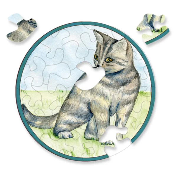 Mini Puzzle Picoli Katze – Bild 2