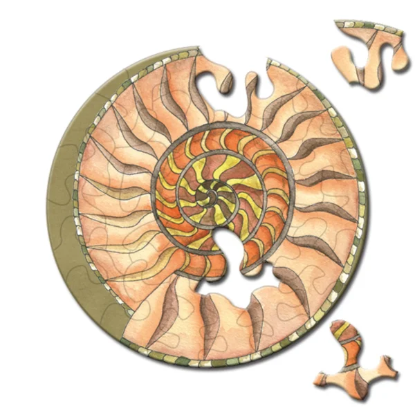 Mini-Puzzle Picoli Schnecke – Bild 2