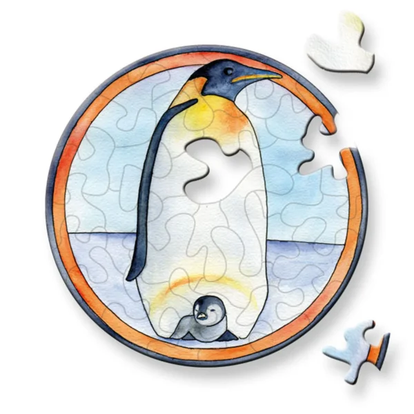 Mini Puzzle Pinguin – Bild 2