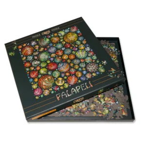 Puzzle Palapeli Kugelbunt
