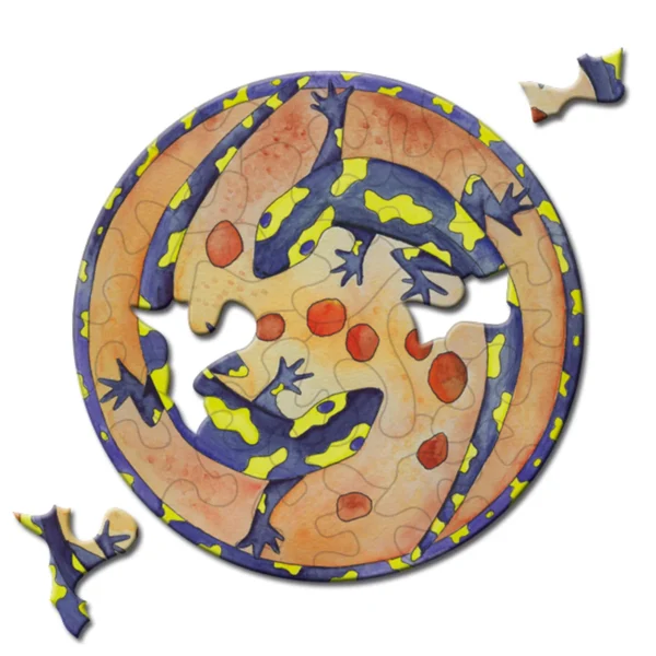 Mini-Puzzle "Salamander" – Bild 2