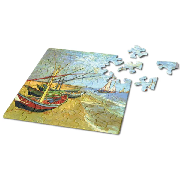 Puzzle Q Art - Boote von Saintes-Maries. Vincent van Gogh – Bild 2