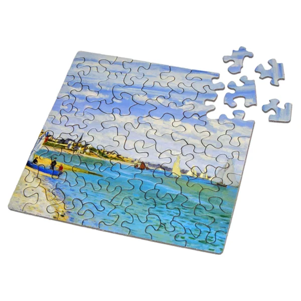 Puzzle Q Art - Regatta at Sainte-Adresse von Claude Monet – Bild 2