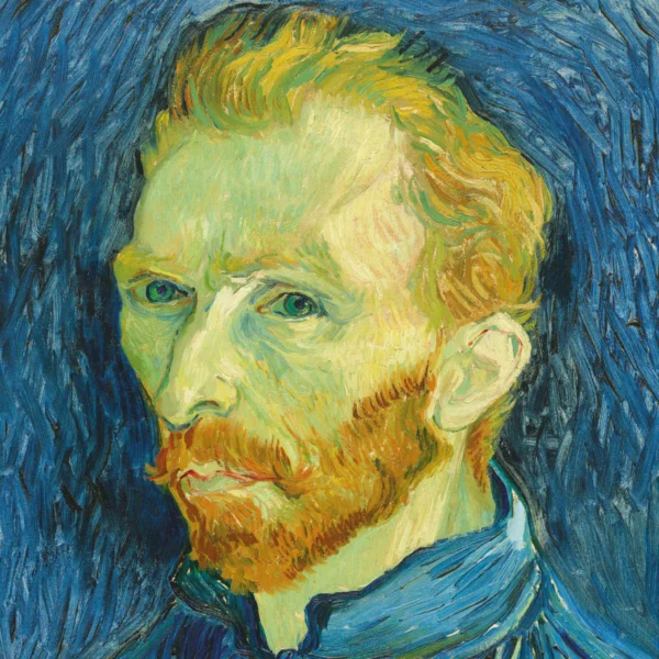 Q Puzzle- Art, Vincent van Gogh - Selbstbildnis – Bild 2
