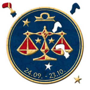 Sternzeichenpuzzle Waage