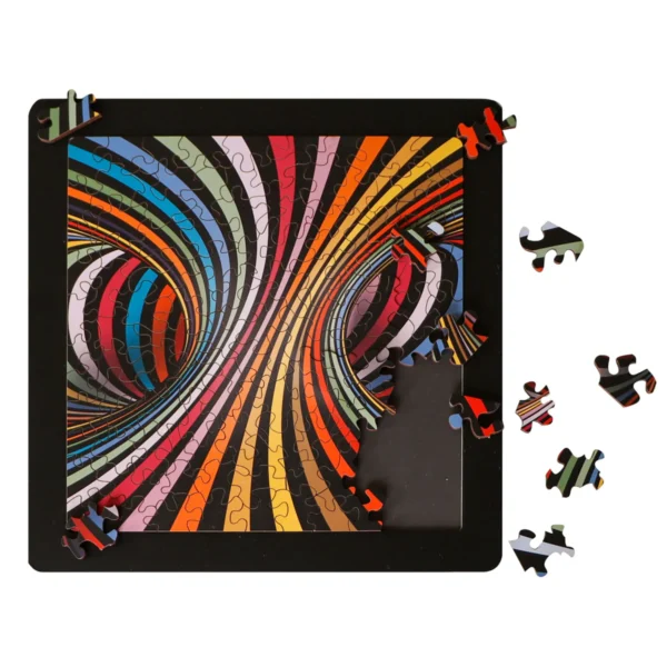 Puzzletablett für doppelseitige Puzzle - Größe L, eckig – Bild 2