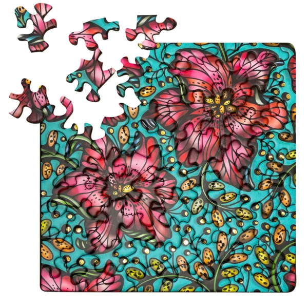 Q- Puzzle GOLD Flora – Bild 2