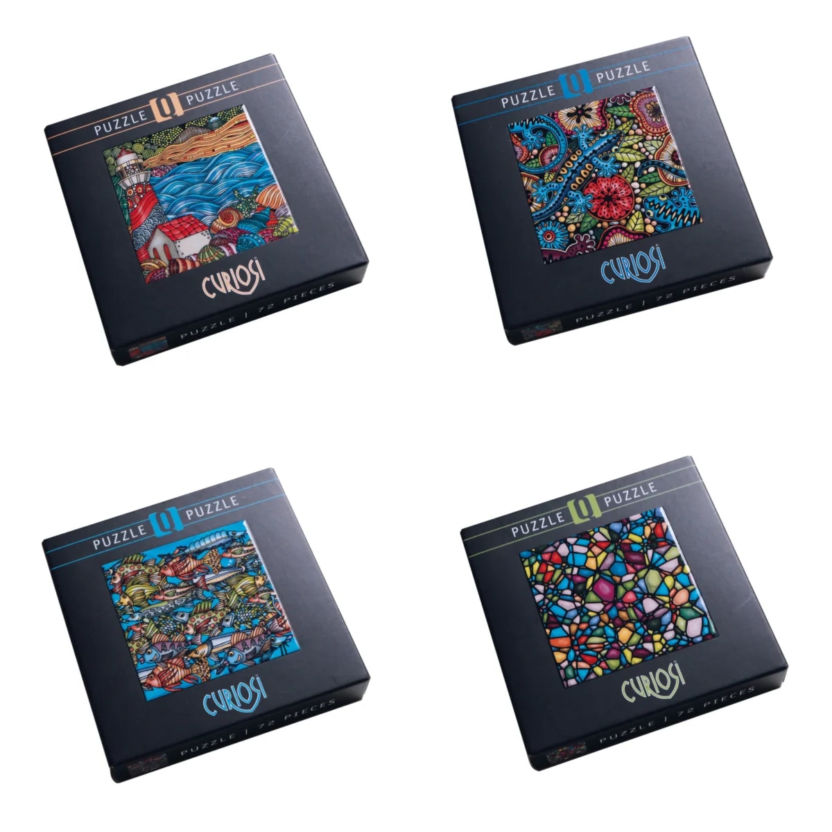 Q Puzzle Set Color