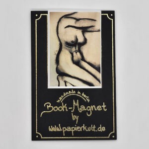 Lesezeichen Magnet Akt