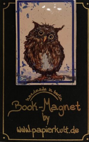 Lesezeichen Magnet Eule