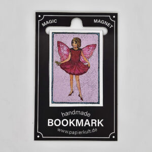 Lesezeichen Elfe rosa
