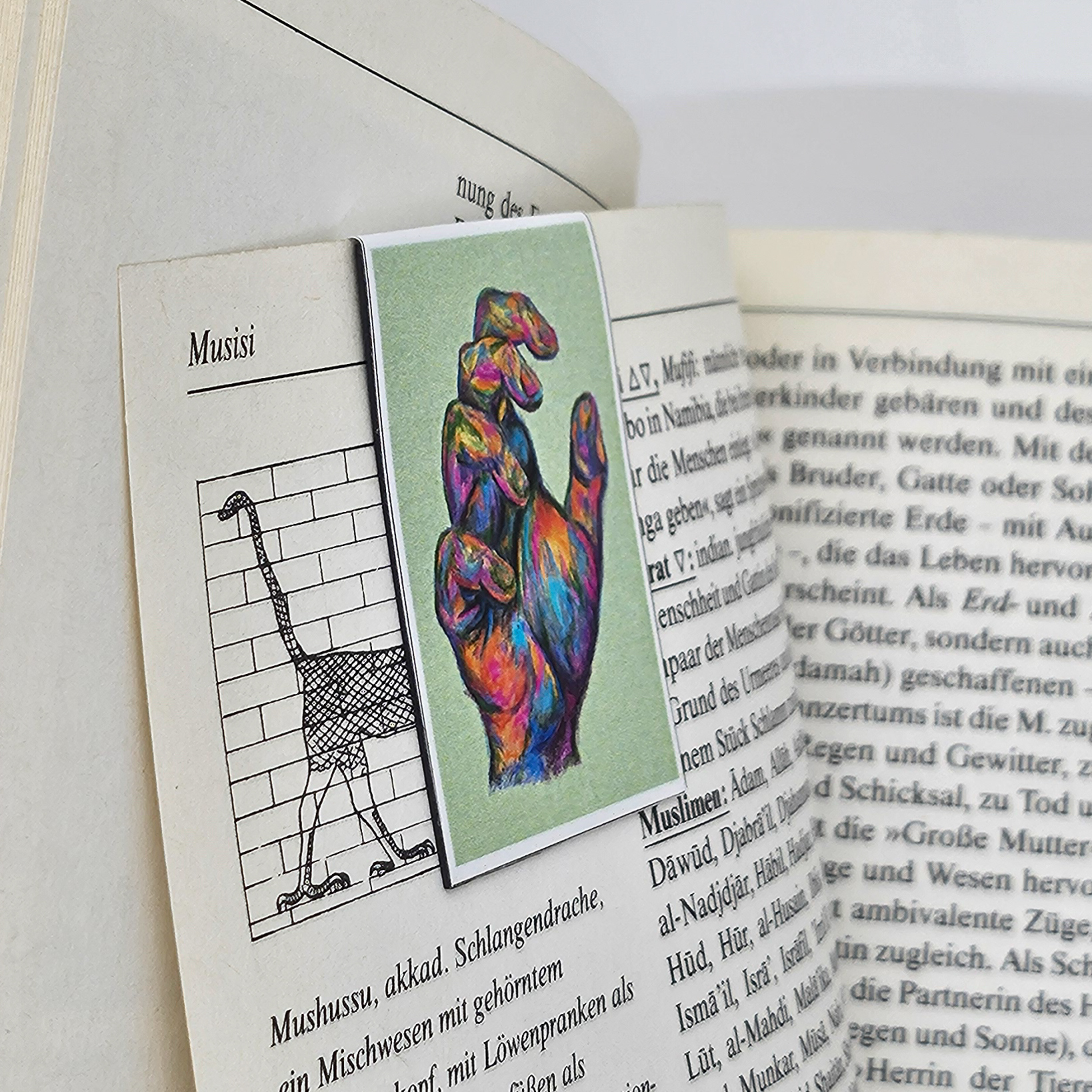 Lesezeichen Hand – Bild 5