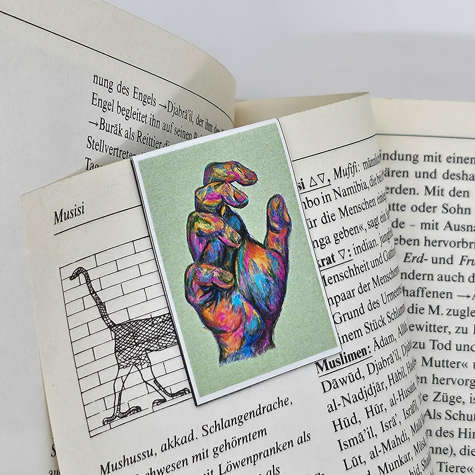 Lesezeichen Hand – Bild 3