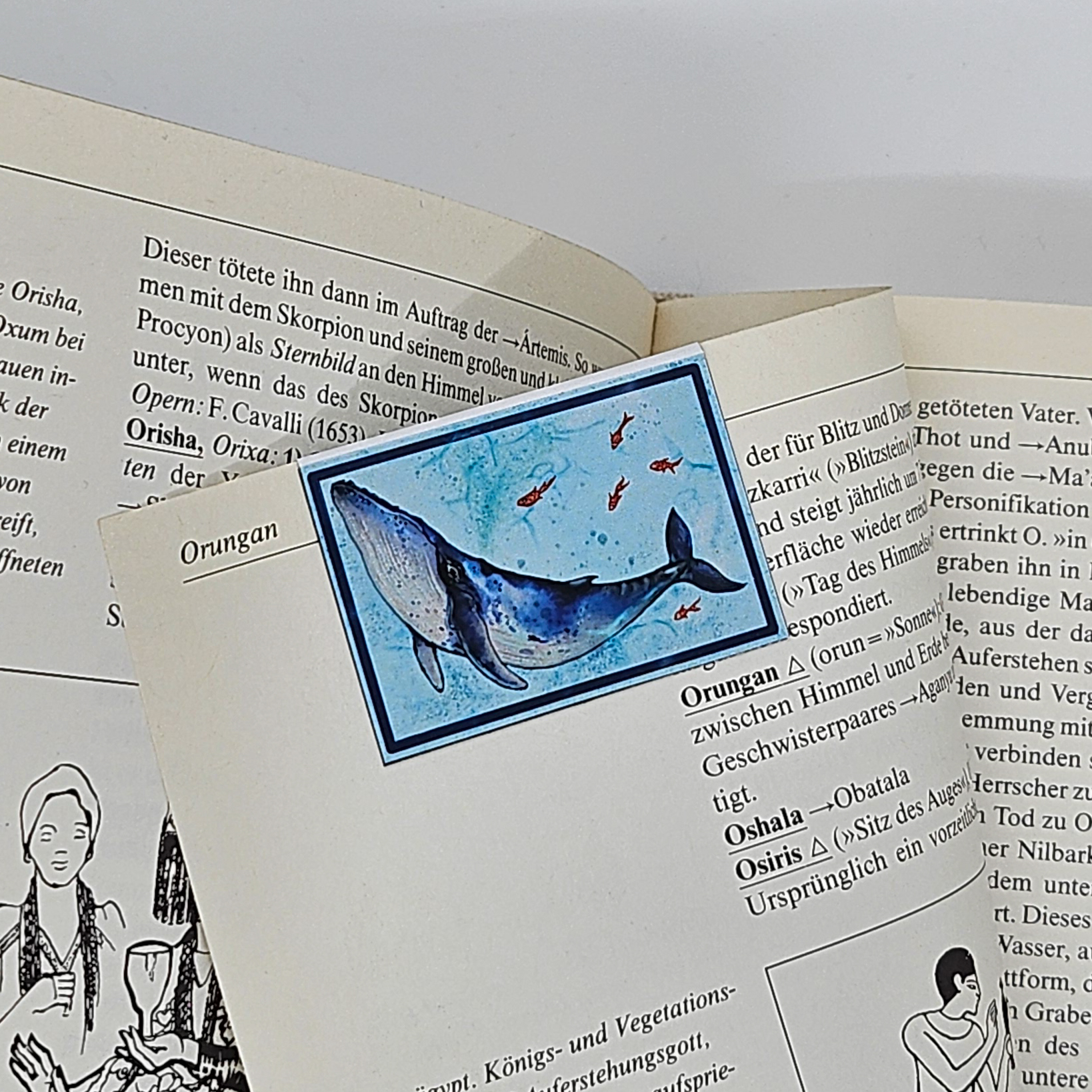 Lesezeichen Blauwal – Bild 4