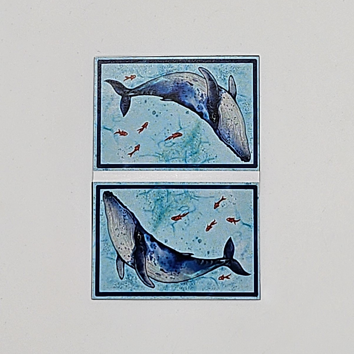 Lesezeichen Blauwal – Bild 2