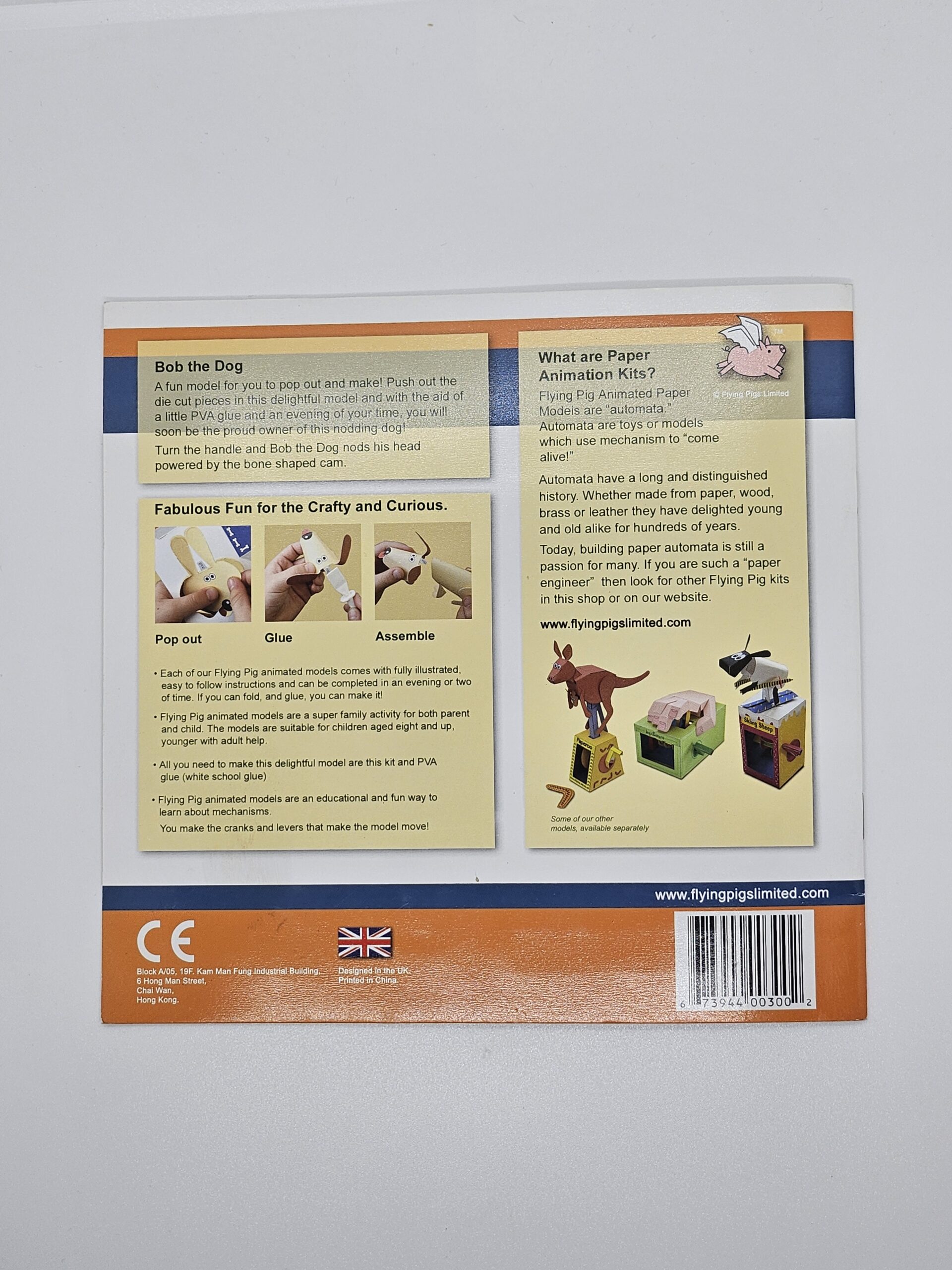 Bastelset: "Bob the dog" Papier-Maschine – Bild 5