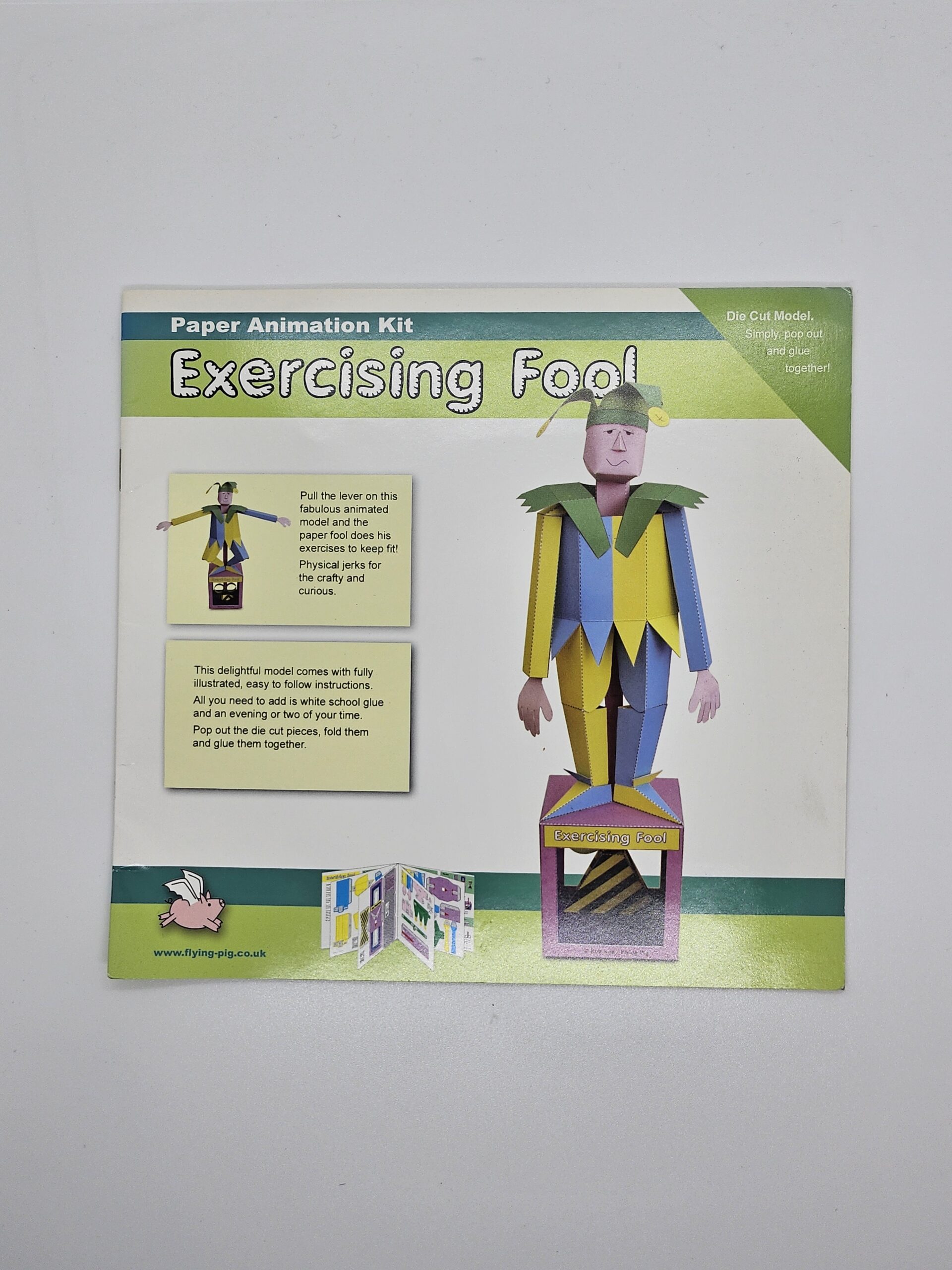 Bastelset: "Exercising Fool" Papier-Maschine – Bild 2