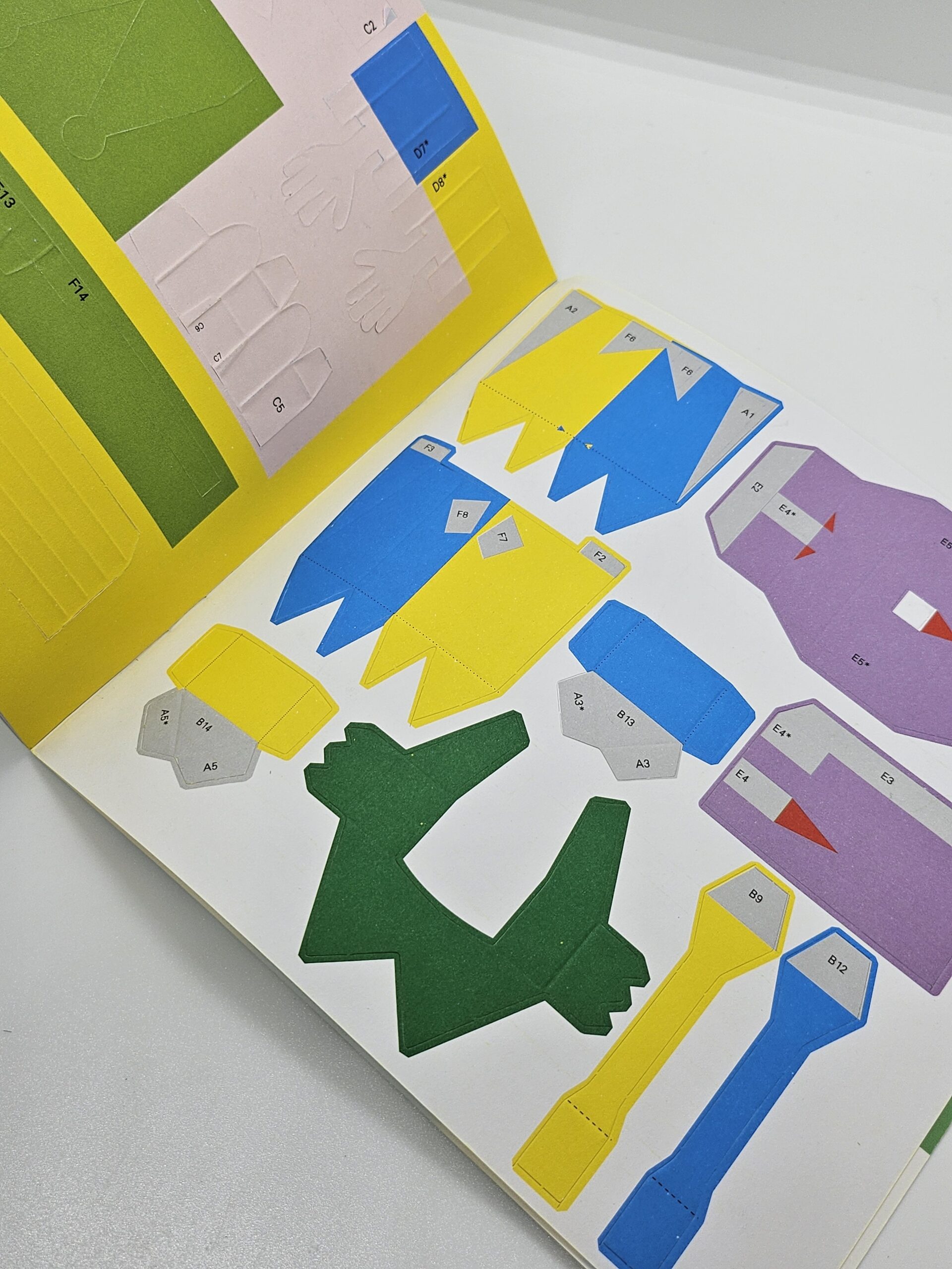 Bastelset: "Exercising Fool" Papier-Maschine – Bild 3