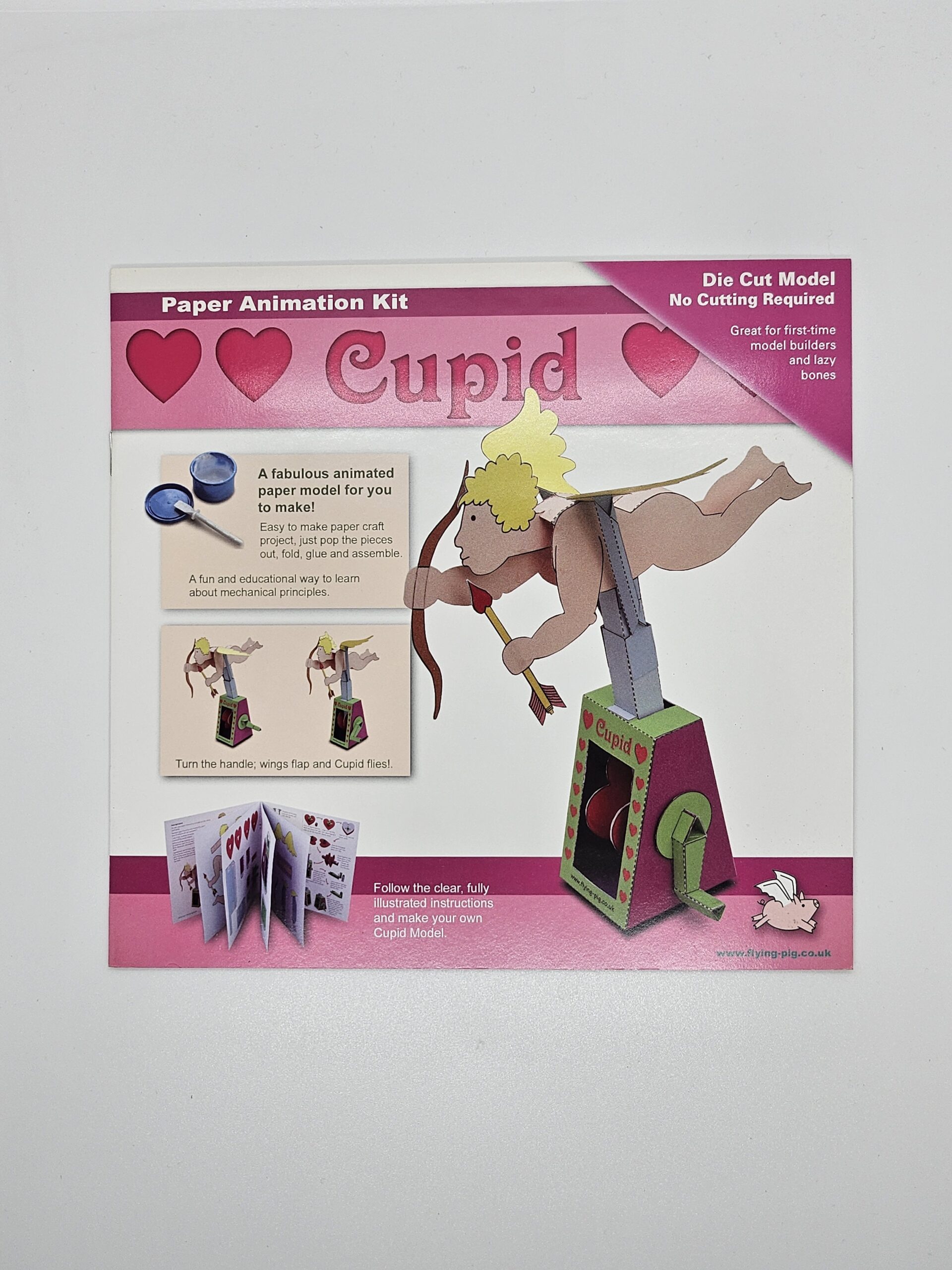 Bastelset: "Cupid" Papier-Maschine – Bild 2