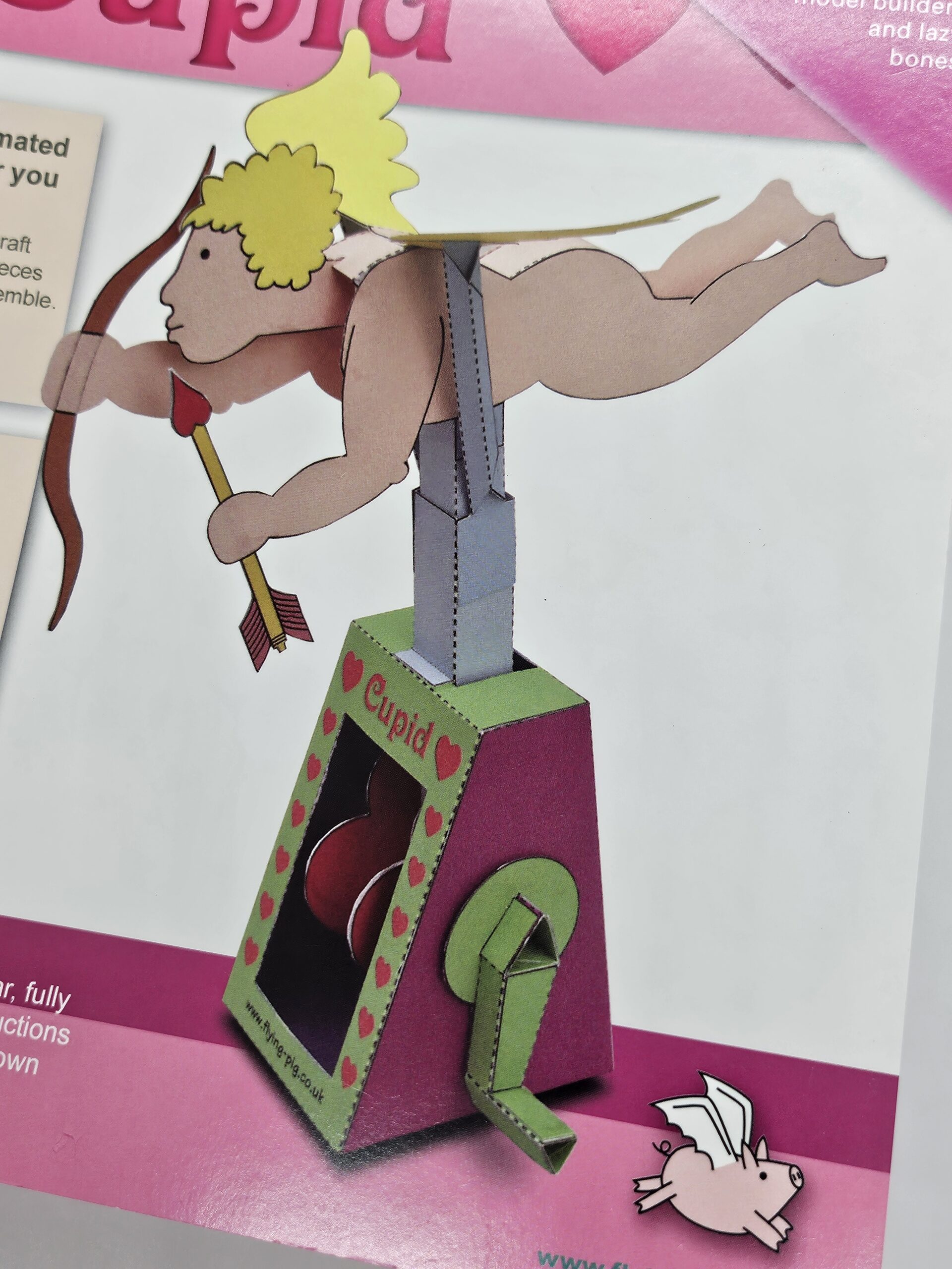 Bastelset: "Cupid" Papier-Maschine