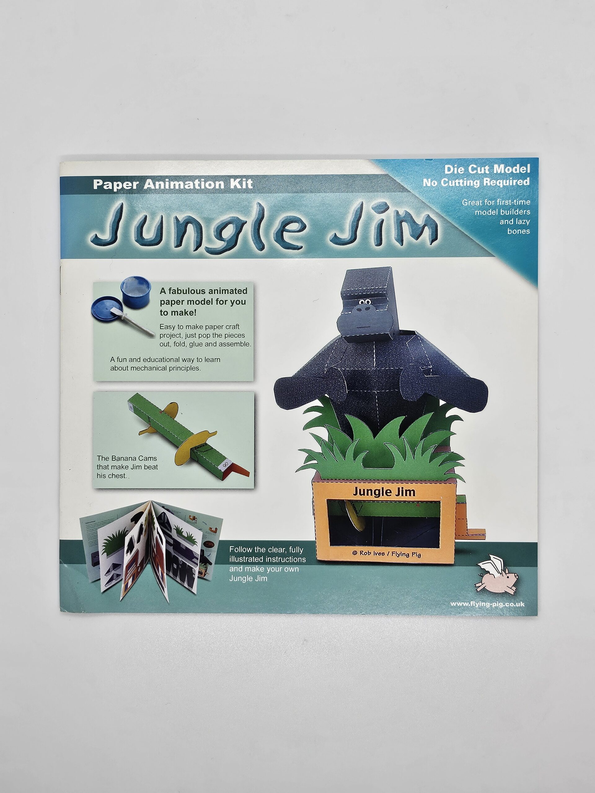 Bastelset: "Jungle Jim" Papier-Maschine – Bild 2