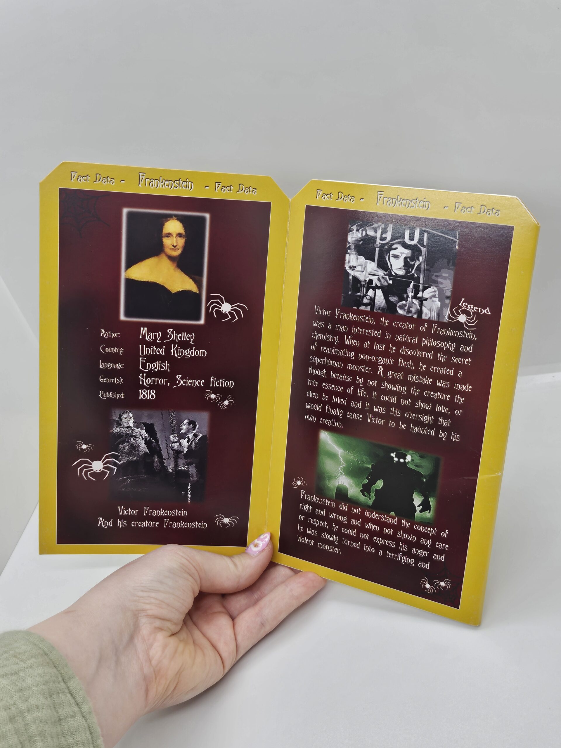 Bastelset: "Frankenstein" Papier-Maschine – Bild 3