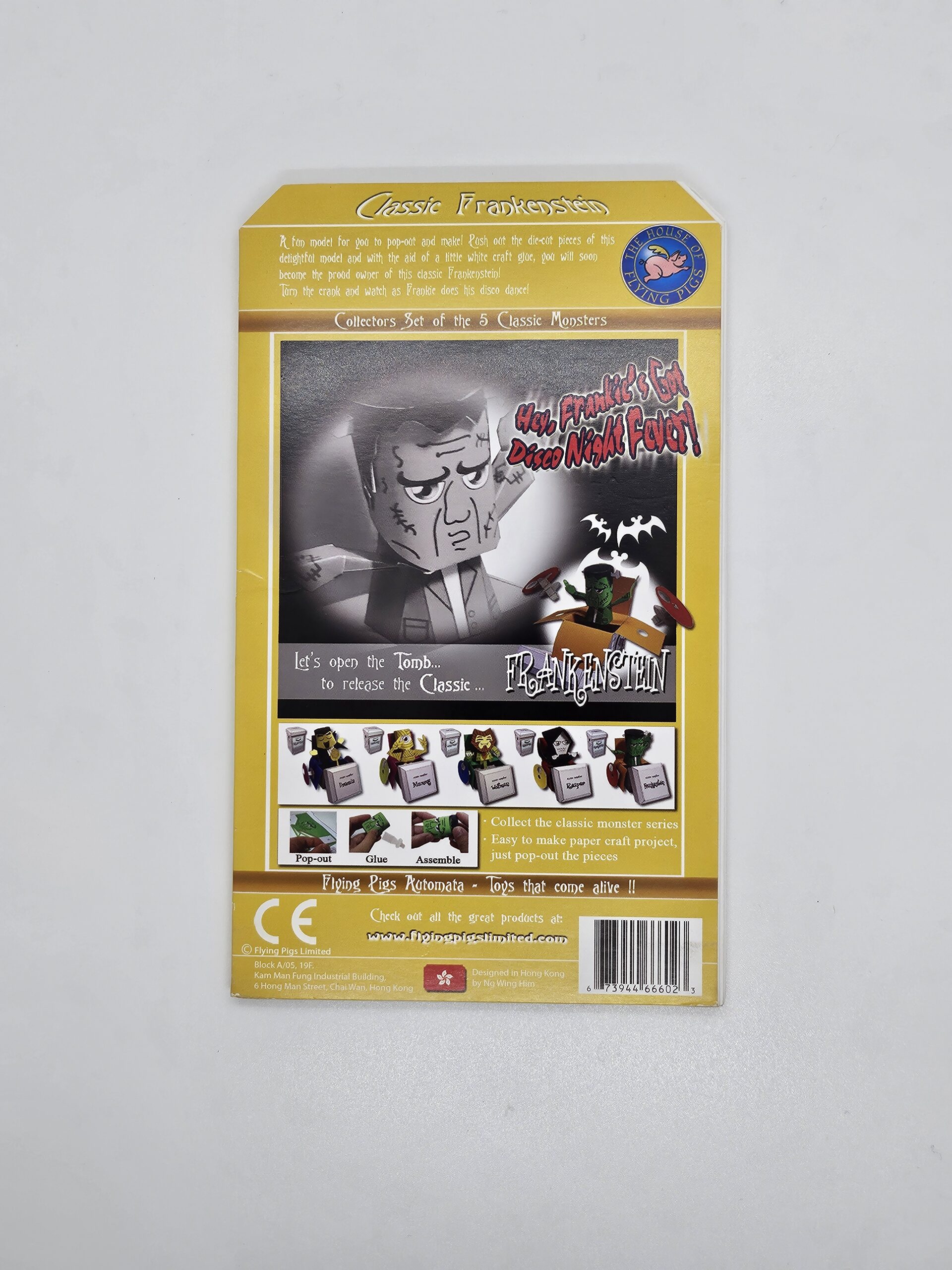 Bastelset: "Frankenstein" Papier-Maschine – Bild 4